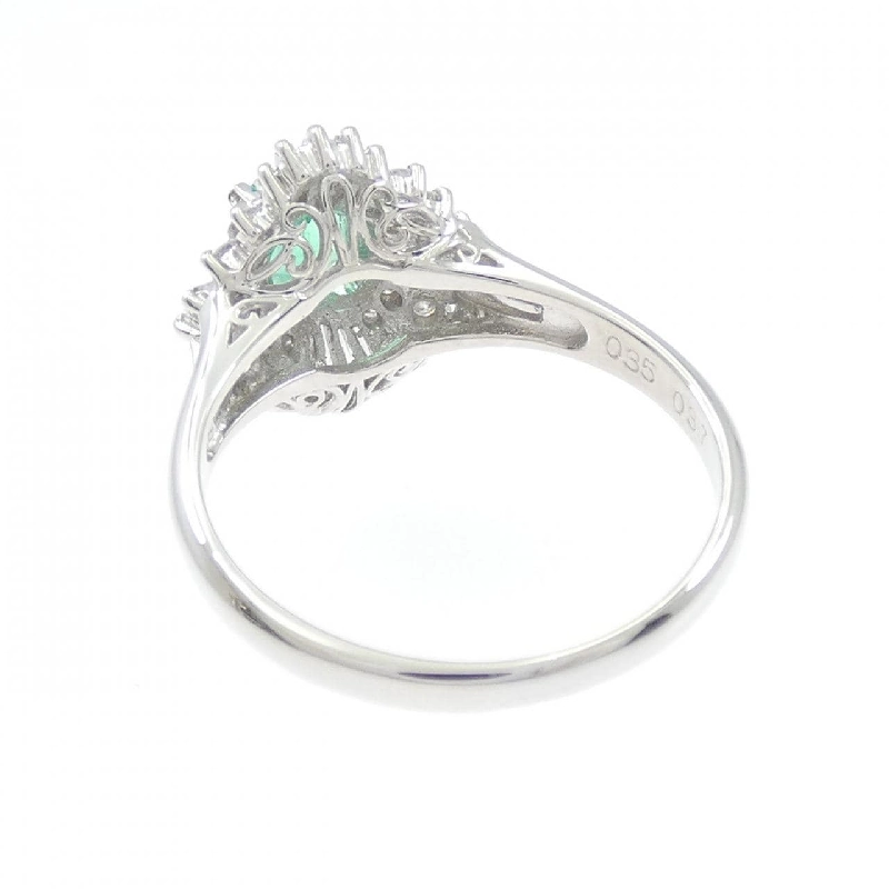 Nhẫn Emerald PT900 0.35CT - Hàng hiệu Chính hãng 849234