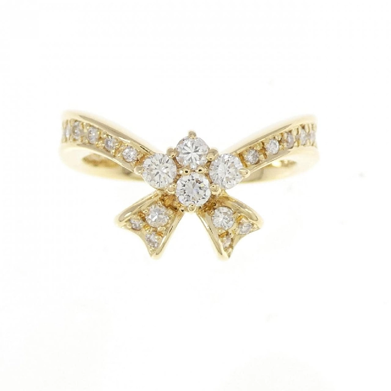 Nhẫn kim cương hình ruy băng K18YG 0.41CT - Hàng hiệu chính hãng 855767