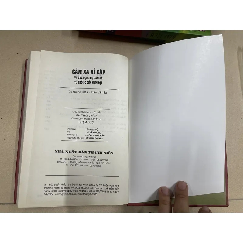 Cảm xạ Ai Cập và các dụng cụ cảm xạ từ thơ sơ đến hiện đại - Dư Quang Châu Trần Văn Ba - B 596241