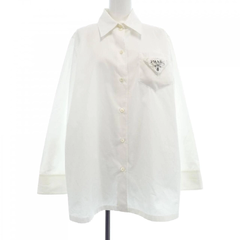 【Mã giảm giá】Áo sơ mi PRADA 641834