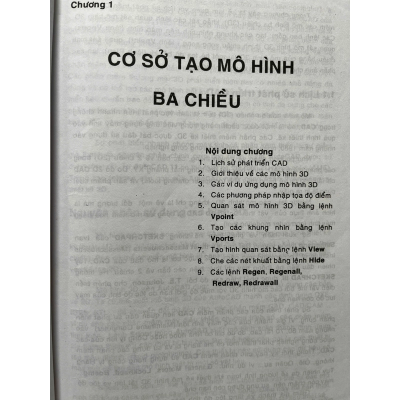 THIẾT KẾ MÔ HÌNH BA CHIỀU VỚI AutoCAD(Full bộ lý thuyết + bài tập) 501261