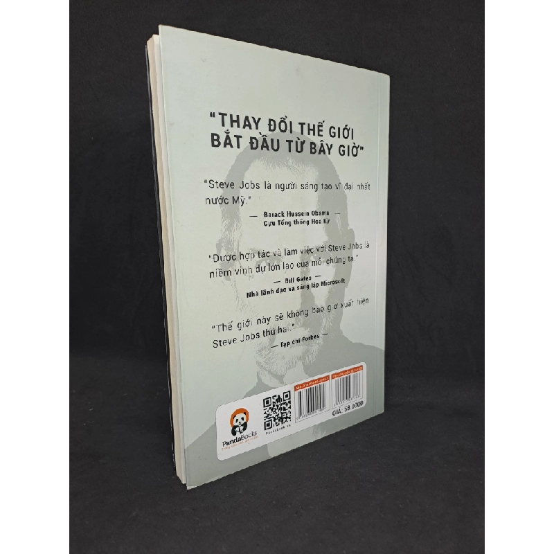 [59K/kg] Steve job sống để thay đổi thế giới 2018 mới 80% bị ố HCM1508 441394