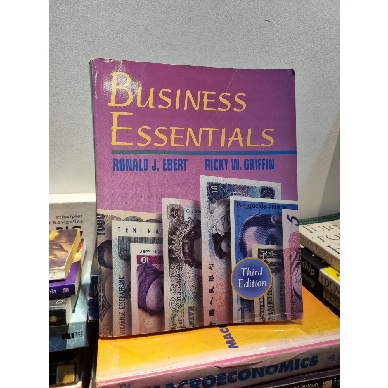 BUSINESS ESSTENTIALS - Ronald J. Ebert & Ricky W. Griffin 186734