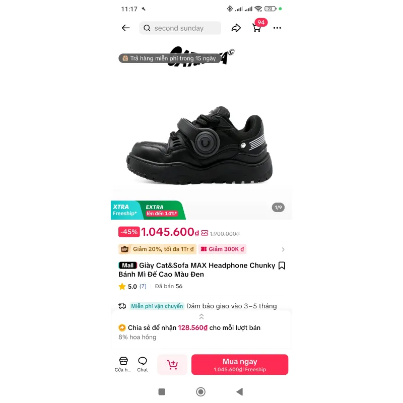 Giày hãng cat&sofa 753271