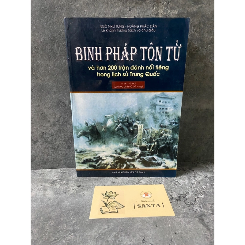 Binh Pháp Tôn Tử và hơn 200 trận đánh nổi tiếng trong lịch sử Trung Quốc Sách lịch sử - triết học STB0302 909452