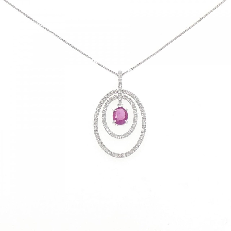 K14WG Nhẫn Ruby 0.56CT - Hàng hiệu Chính hãng 860251