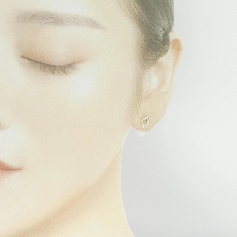 K18YG Bông tai kim cương 0.20CT - Hàng hiệu Chính hãng 871219