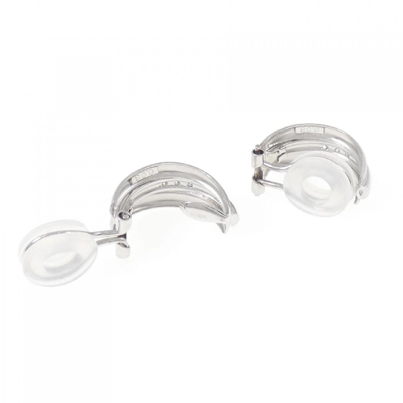 K18WG/K14WG Bông tai kim cương 0.06CT - Hàng hiệu Chính hãng 870622