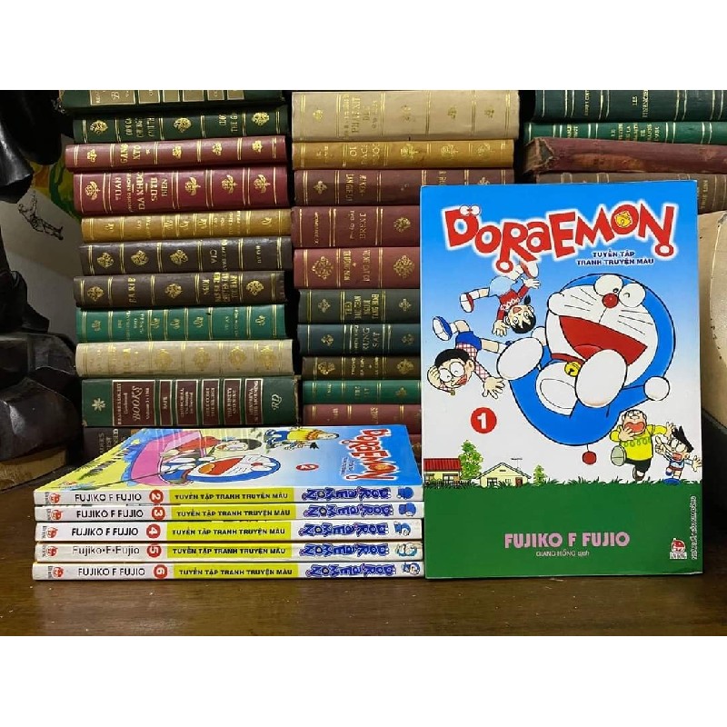 Truyện tranh Doraemon tuyển tập tranh màu - Fujiko F Fujio (full bộ) 78355