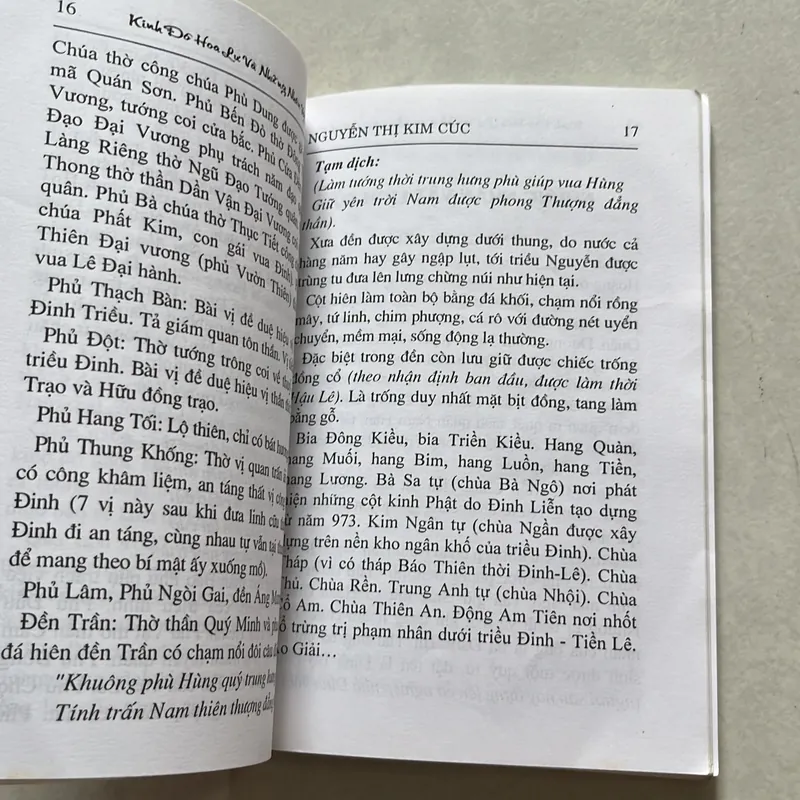 Kinh đô Hoa Lư & những nhân vật lịch sử - Nguyễn Thị Kim Cúc 623540