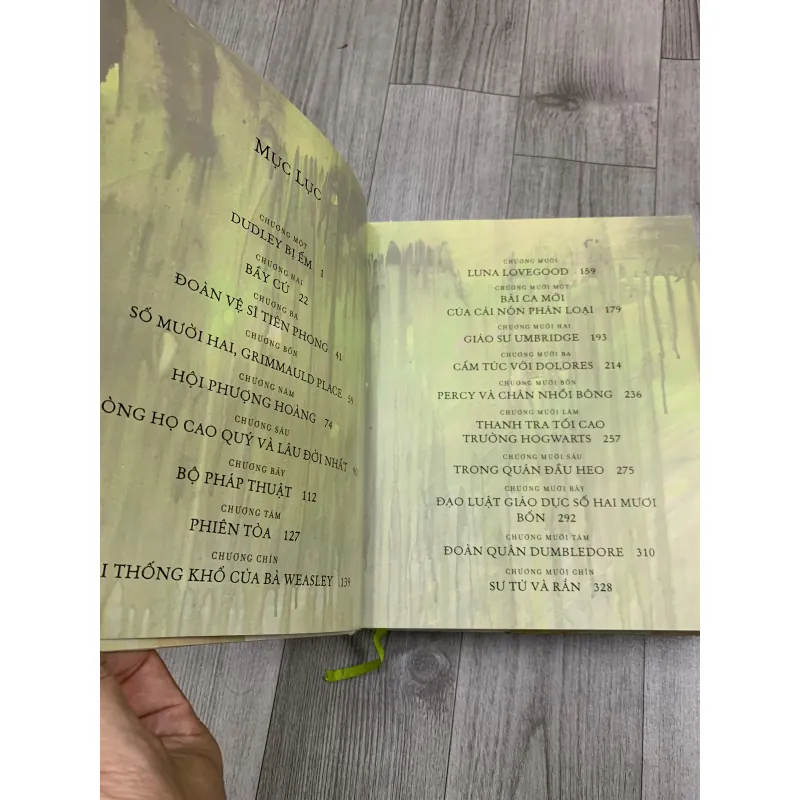 Harry potter và hội phượng hoàng, bản in màu, bìa cứng. 8b3 777779