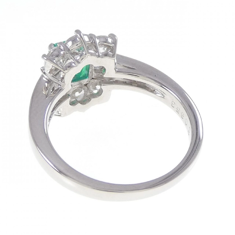 Nhẫn Emerald PT900 0.853CT - Hàng hiệu Chính hãng 853441