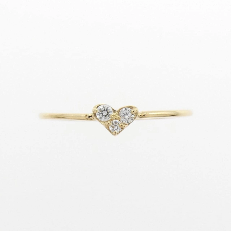 Nhẫn kim cương hình trái tim K18YG 0.05CT - Hàng hiệu chính hãng 854980
