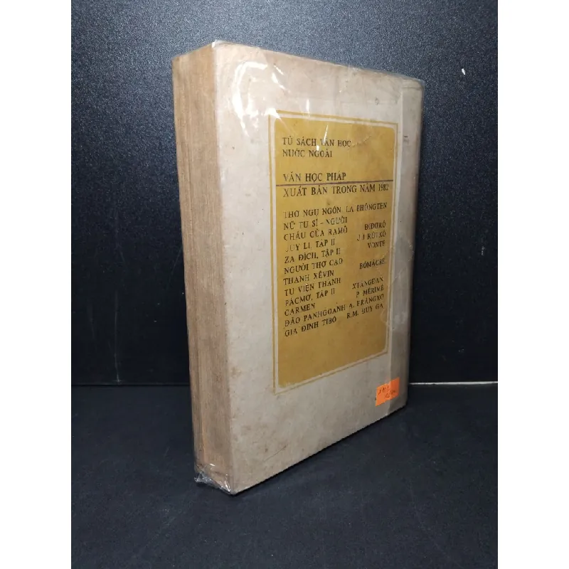 Gia đình Tibo mới 60% bẩn bìa, ố vàng, tróc gáy 1982 R.M. Đuy Ga HCM2603 VĂN HỌC 414536