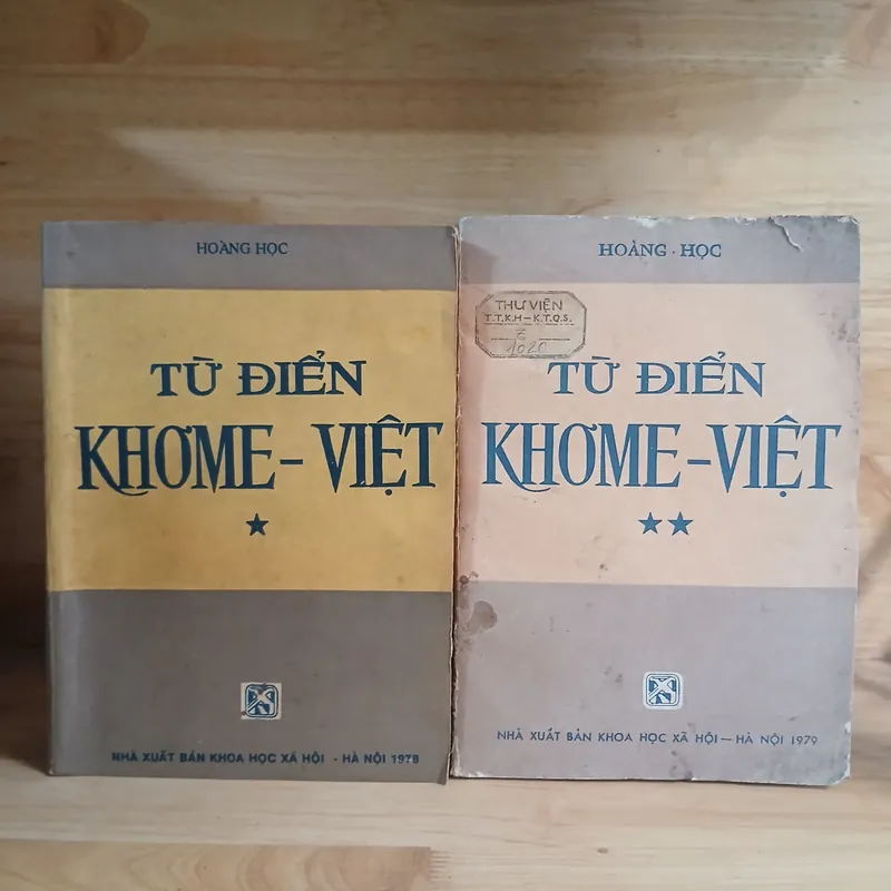 Từ Điển KHƠME - VIỆT (Bộ 2 Tập) - Hoàng Học 558283