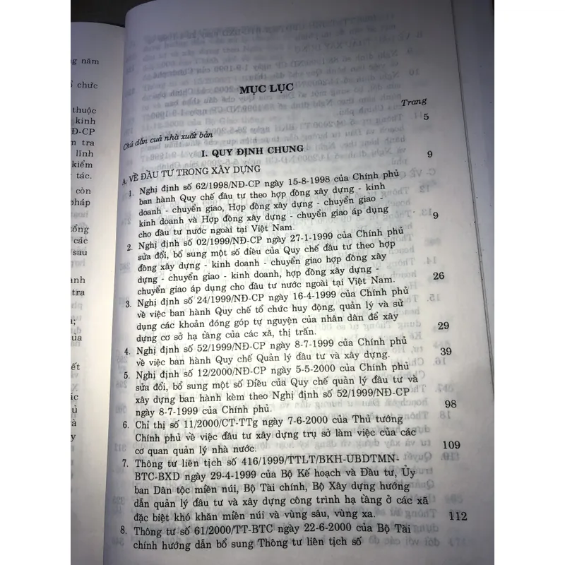 Các văn bản pháp luật về xây dựng 708227