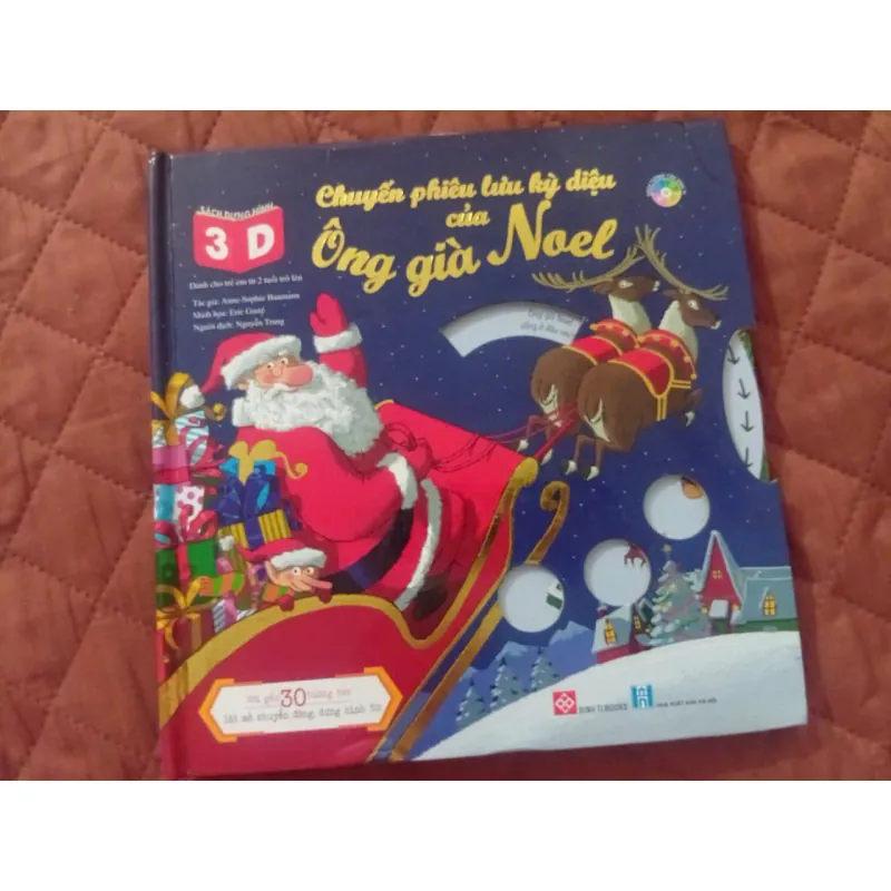Sách dựng hình 3D - Chuyến Phiêu Lưu Kỳ Diệu Của Ông Già Noel 1009878