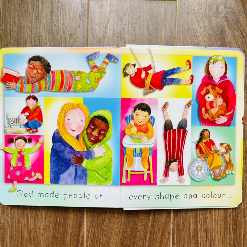 God made me board book 207060