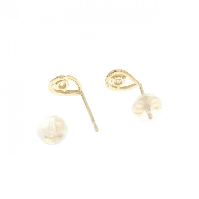 K18YG Bông tai kim cương 0.10CT - Hàng hiệu Chính hãng 867790
