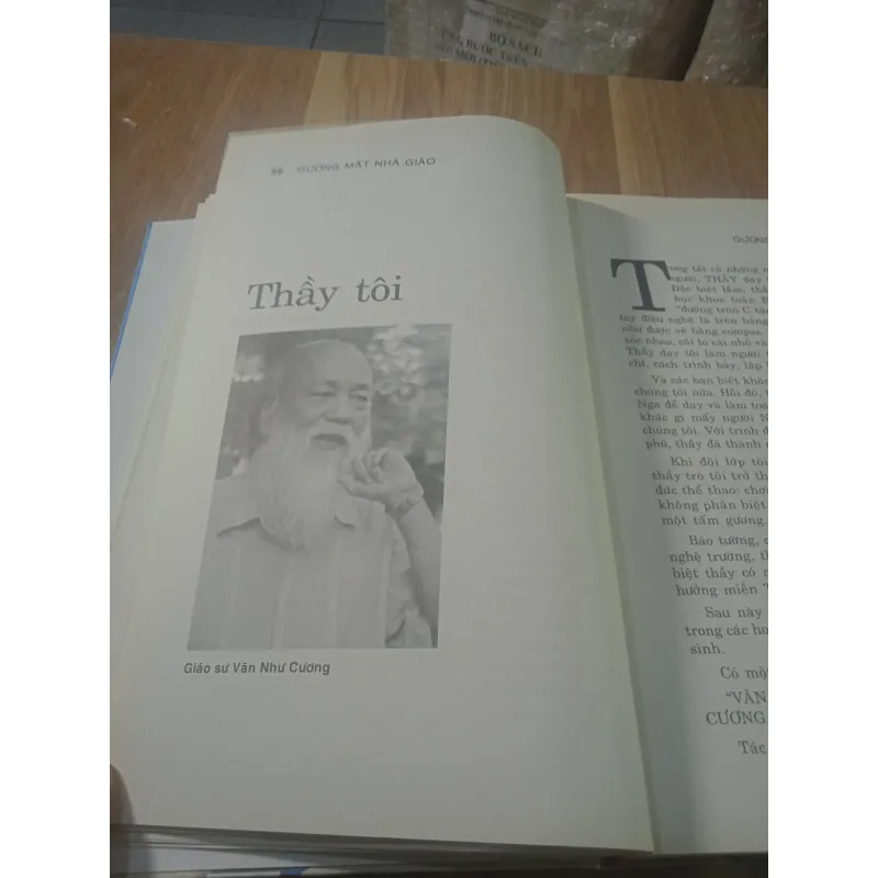Sách Giáo trình Gương mặt nhà giáo - Vũ Trọng - Cũ 90% 783341