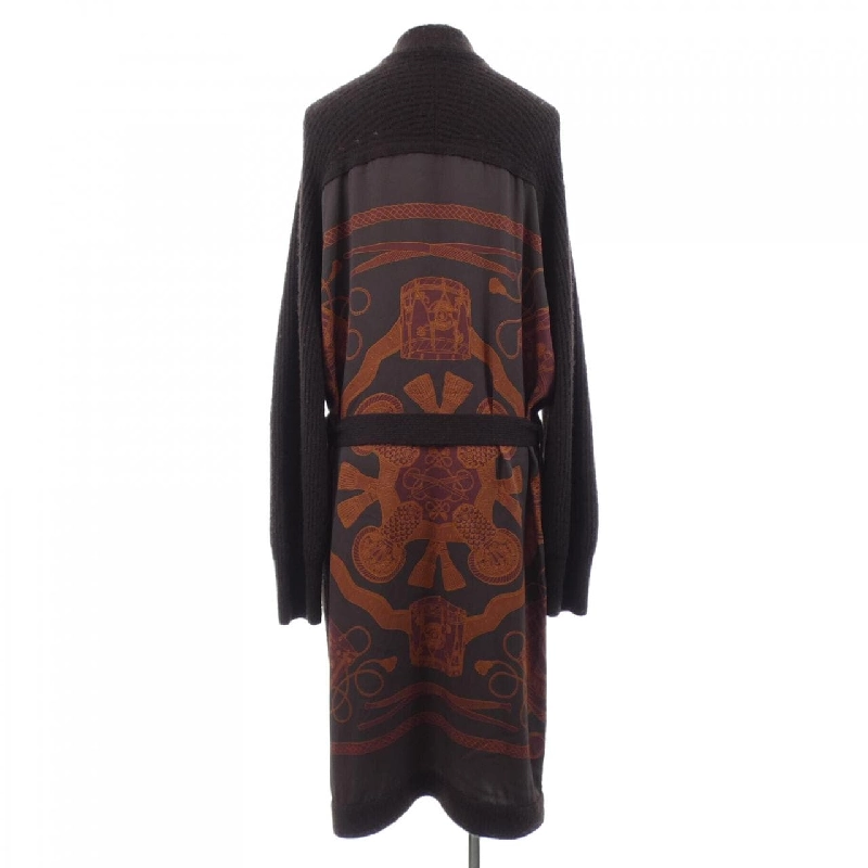 HERMES LES TAMBOURS FINESSE 3H2840D1 Áo cardigan dài - Hàng hiệu Authentic 809659