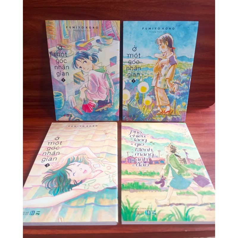 Ở Một Góc Nhân Gian Phố Chiều Lặng Gió Mênh Mang Anh Đào ( Boxset 4 quyển ) 183121