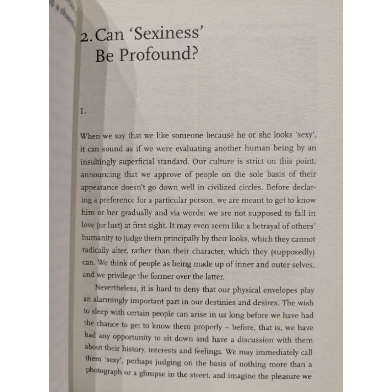 How to Think More about Sex : Alain de Botton 722284