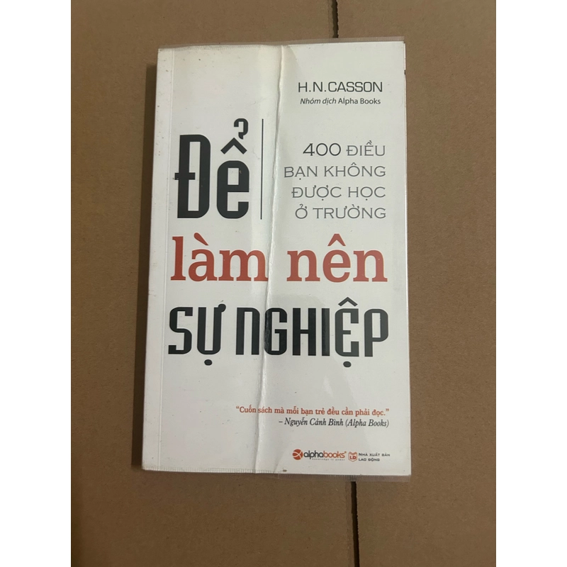 Để làm nên sự nghiệp 531469
