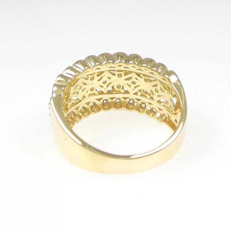 Nhẫn kim cương K18YG 0.80CT 672702