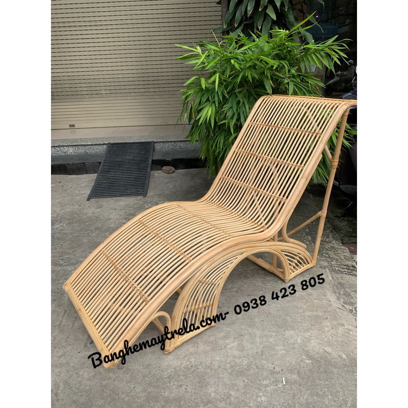 Ghế mây ngả nằm thư giãn 530265