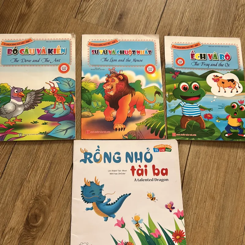 Song ngữ cho bé- tranh truyện ngụ ngôn mới đẹp 639865