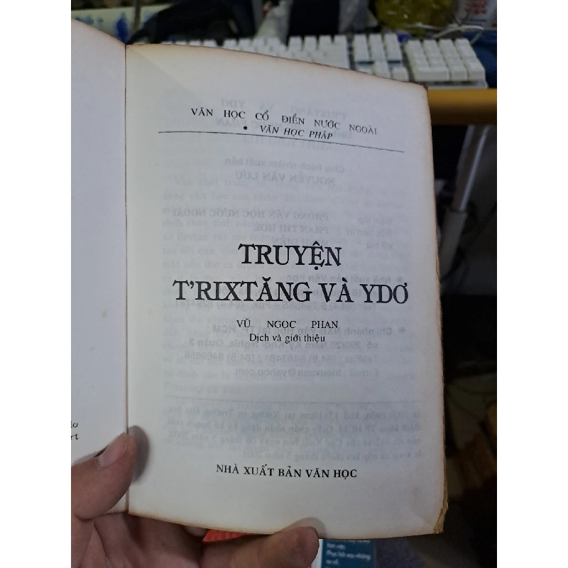 Truyện T'Rixtang & Y Dơ Vũ Ngọc Phan mới 80% ố 2001 Văn học nước ngoài HCM1709 923290