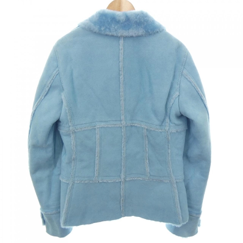 【Mã giảm giá】【Cổ điển】Salvatore Ferragamo Áo khoác lông cừu 641653