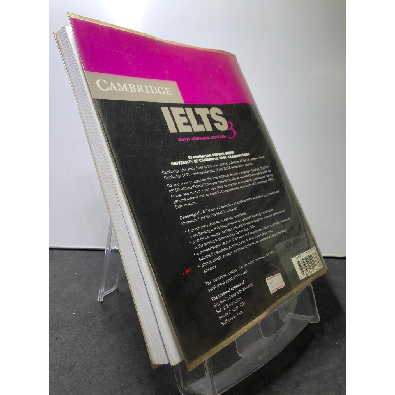 Ielts with answers edition 3 CAMBRIDGE mới 80% bẩn nhẹ HPB0108 HỌC NGOẠI NGỮ 194260