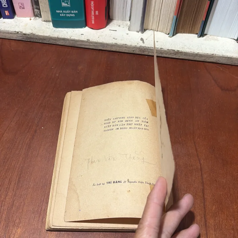 II Sách Xưa: Hiến Chương Giáo Dục - Kim Định - NXB An Tiêm - 1970 746667