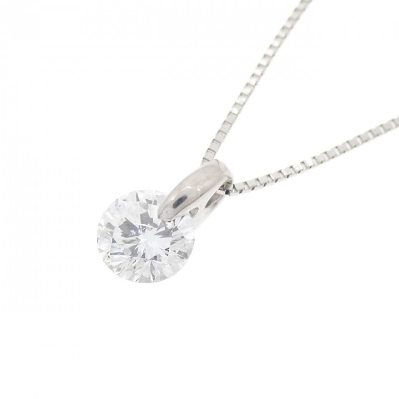 Dây chuyền kim cương Solitaire PT900/PT850 0.72CT - Hàng hiệu Chính hãng 865371