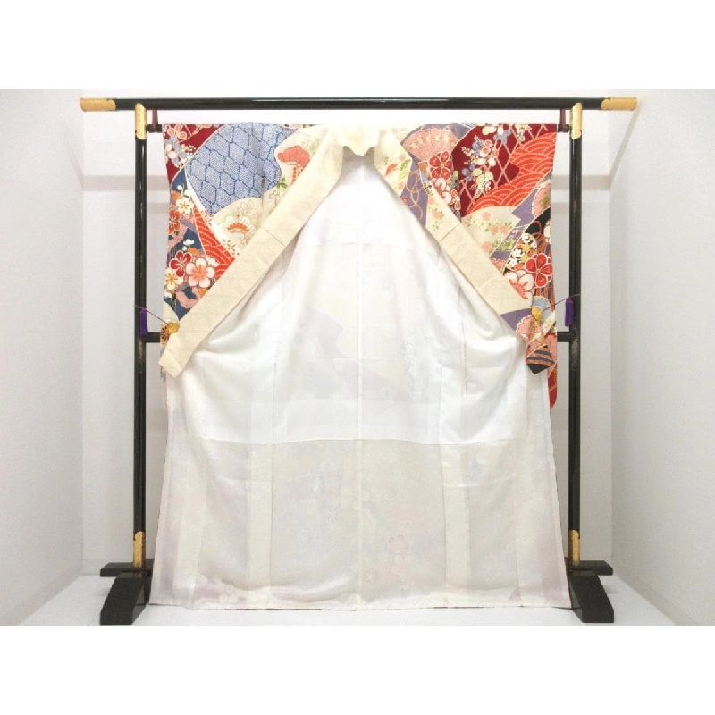 Kimono Furisode chế tác bằng vàng Yuzen - Hàng hiệu Chính hãng 877408
