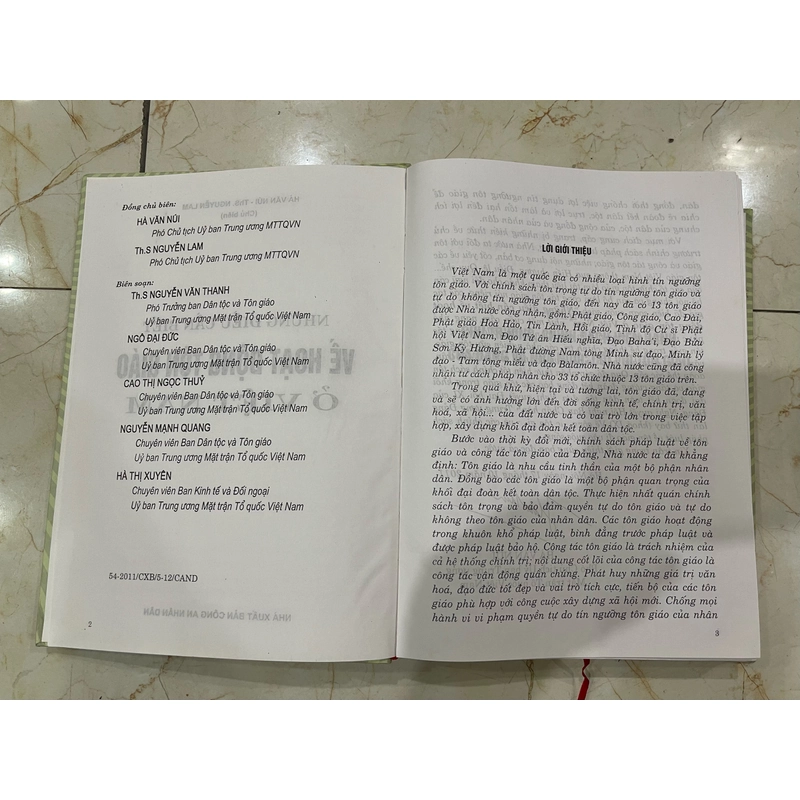 Những điều cần biết về hoạt động tôn giáo ở Việt Nam  466277