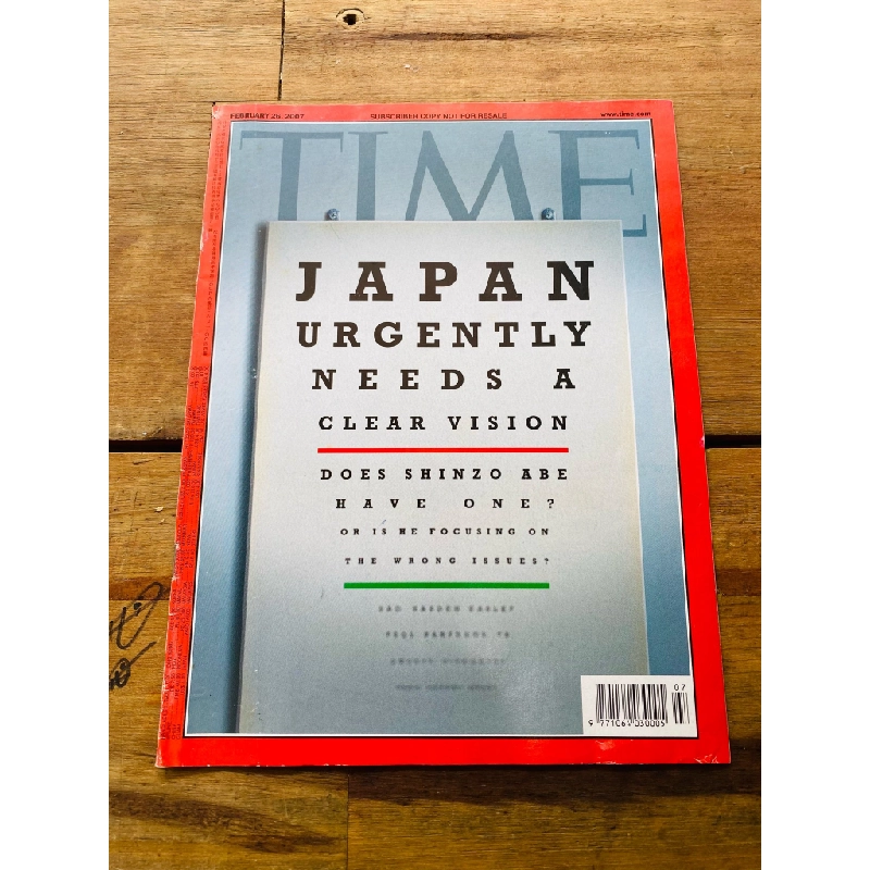 TIME - The Weekly Newsmagazine - BST01 190463