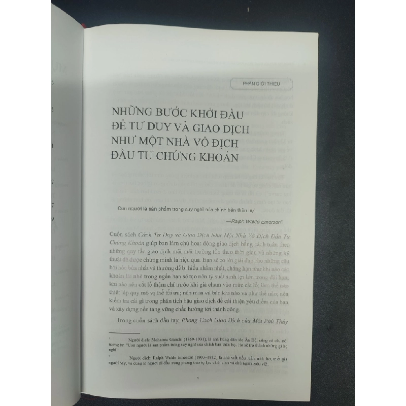 Cách tư duy và giao dịch như một nhà vô địch đầu tư chứng khoán - Mark Minervini (bìa cứng) 2020 mới 80% bẩn nhẹ có viết và highlight HCM0305 chuyên môn chứng khoán 140223