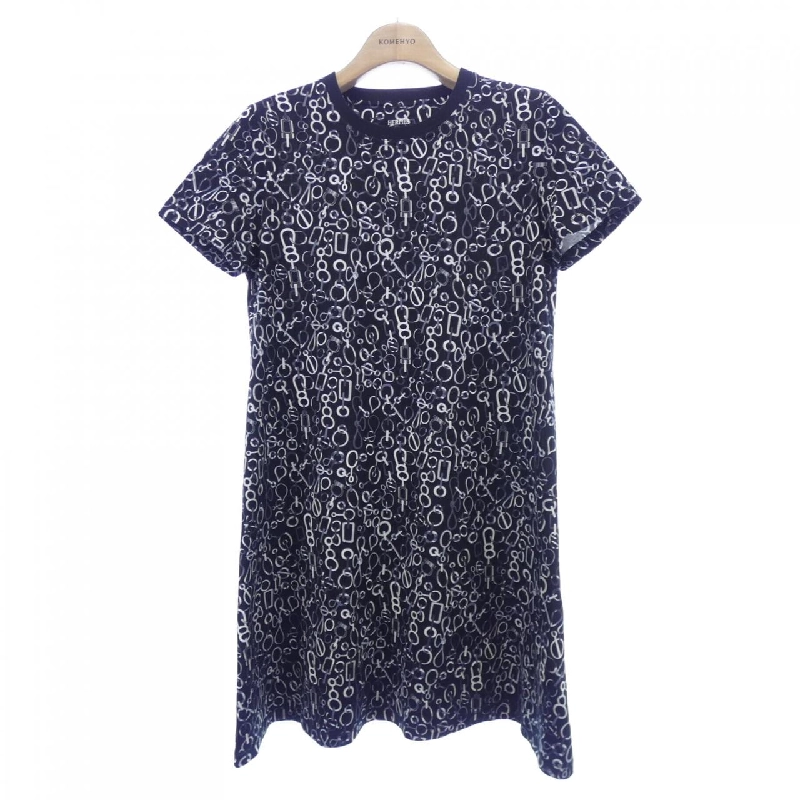 【Mã giảm giá】Đầm cắt HERMES 653123