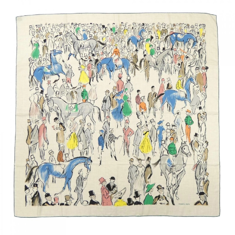 HERMES PADDOK H241228S Khăn choàng - Hàng hiệu Authentic 833131