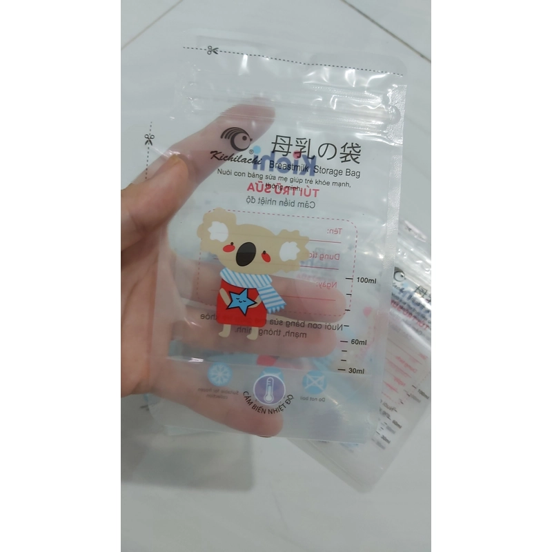 8 Túi trữ sữa 100ml hiệu Kichi 466287