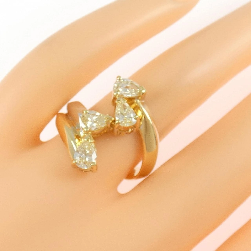 Nhẫn kim cương K18YG/K18WG 1.42CT - Hàng hiệu Chính hãng 852376