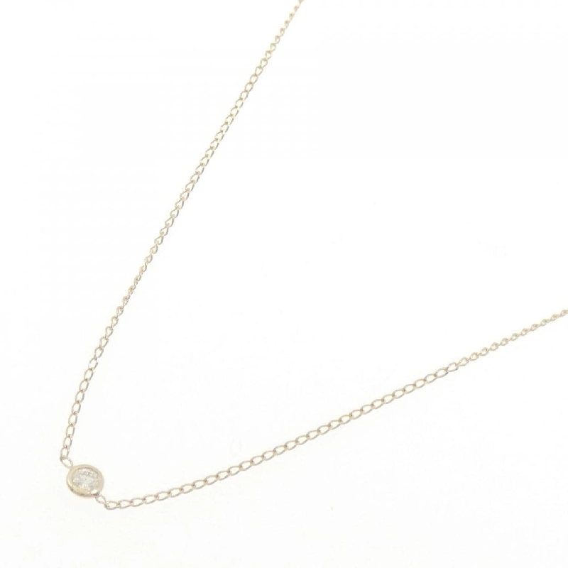 K10YG Solitaire Dây chuyền kim cương - Hàng hiệu Authentic 861036