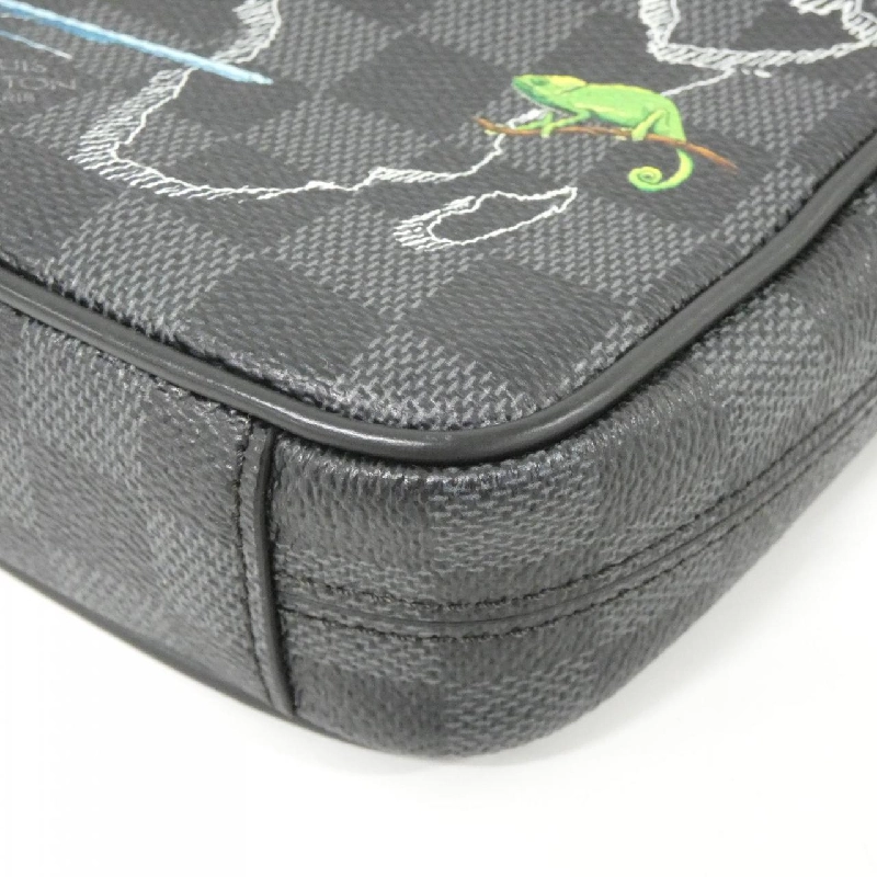 Túi đeo vai Louis Vuitton Damier Graphite Map Danube N40239 612009