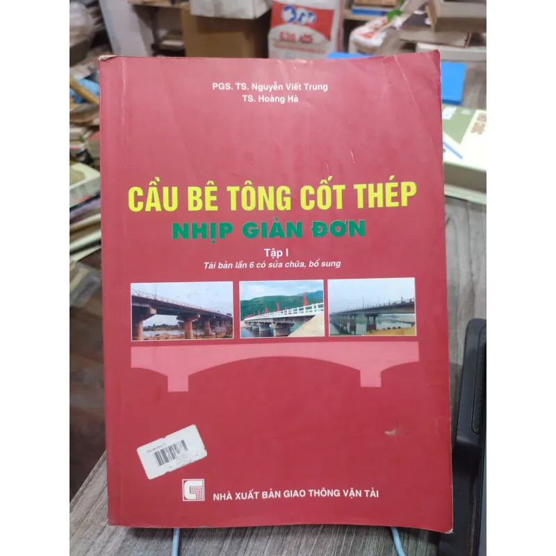 Sách: Bê tông cốt thép - Nhịp giản đơn Tập 1 (KT) 744895