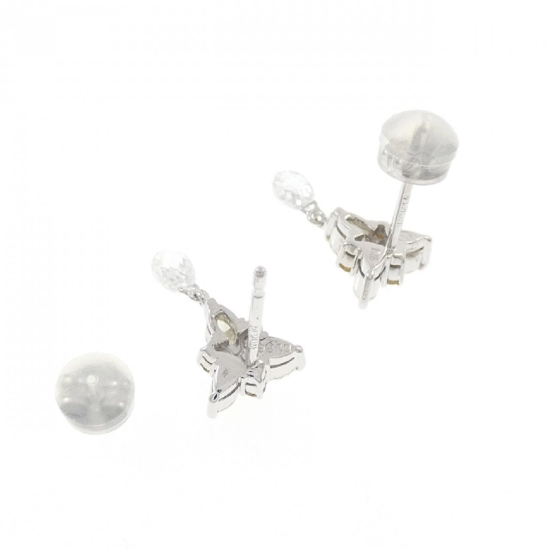 K18WG/K14WG Bông tai kim cương 1.36CT - Hàng hiệu Chính hãng 867426