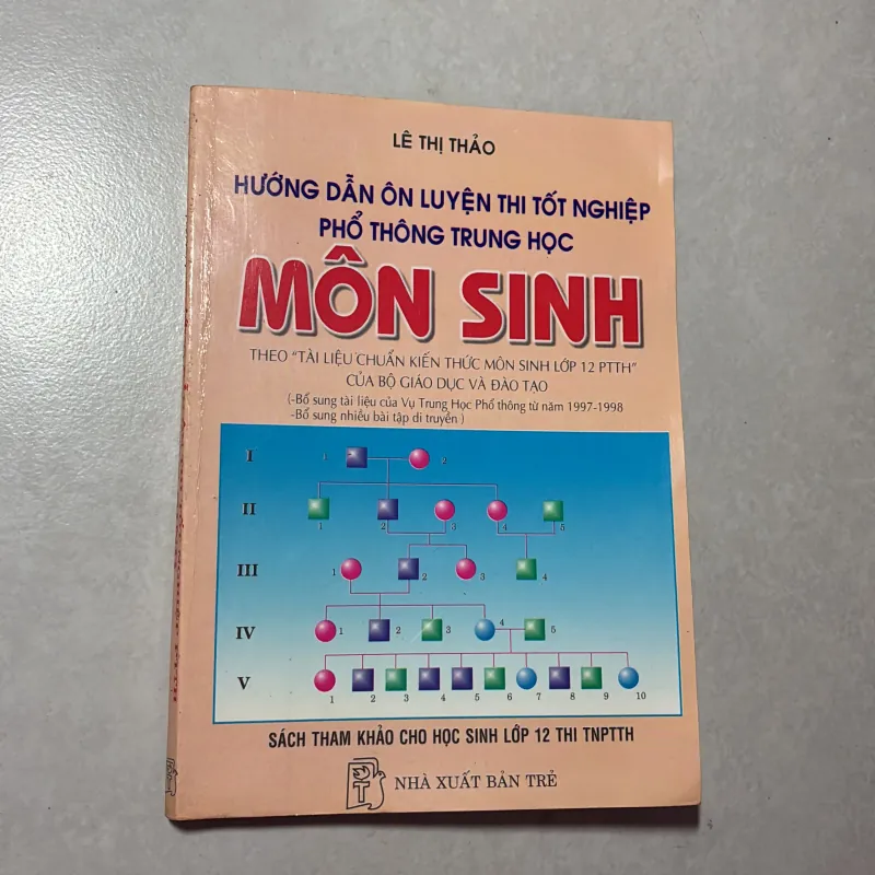 Hướng dẫn ôn luyện thi tốt nghiệp THPT Môn Sinh - Lê Thị Thảo 797130