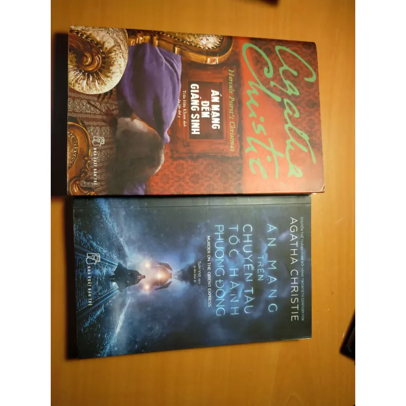 Bộ 2 cuốn Án mạng đêm giáng sinh và Án mạng trên chuyến 599551